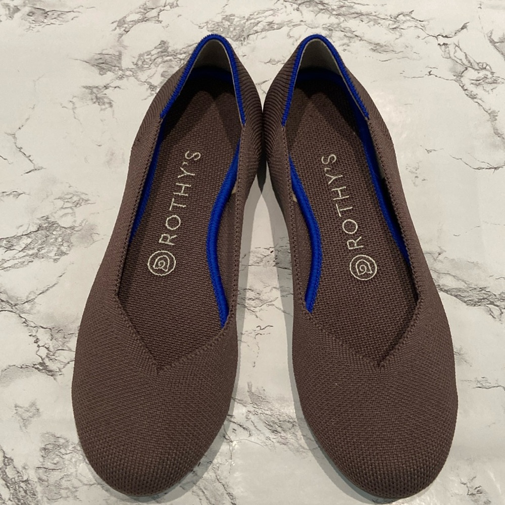 Rothy’s The Flat in Eggplant